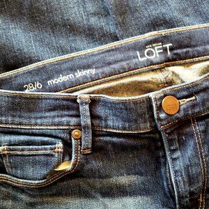 Loft Modern Skinny Jeans